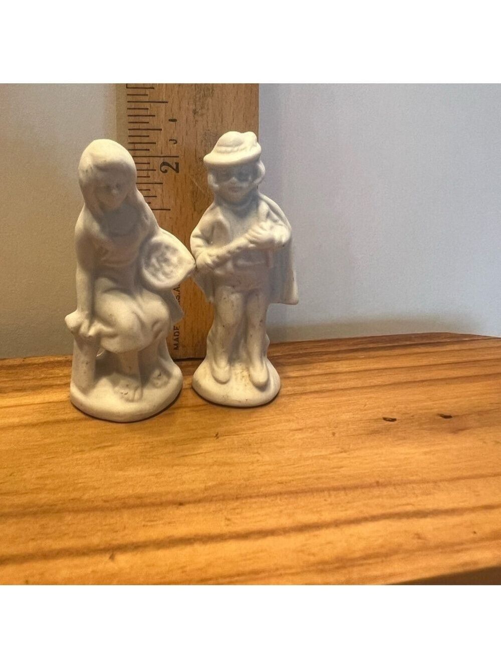 Bisque lot of 2 figures. Male and female.